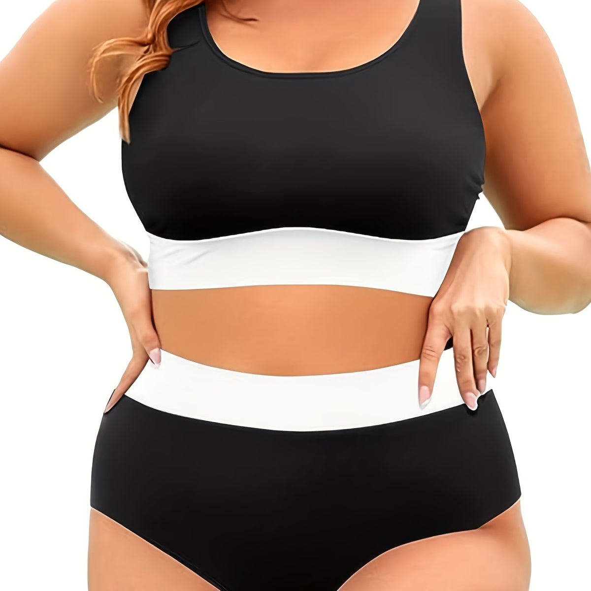  Sexy Bikini Set Criss Cross Back High Waist