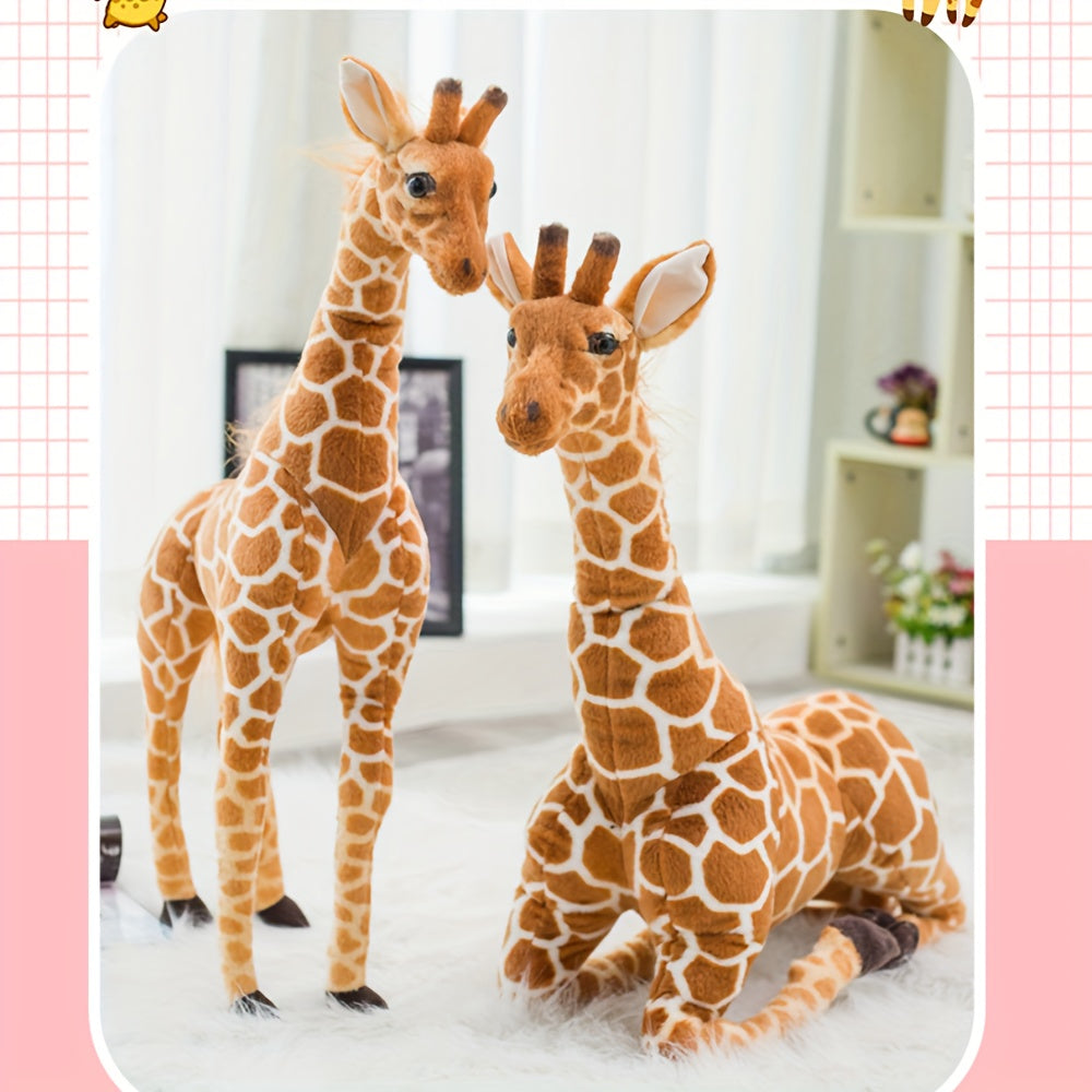 Creative Giraffe Plush Toy Soft Polyester Stuffed Animal