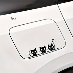 Kitten Auto Sticker PVC Decals for Motorcycles Laptops Tablets Phones