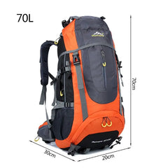 70L Travel Backpack Trekking Rucksacks Hiking Mountaineering Climbing Camping