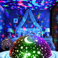 Soothing Starry Sky Projector Lamp for Kids