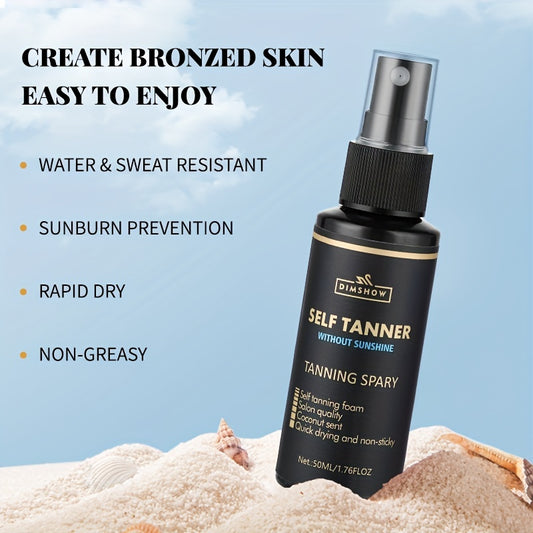 Coconut Bronzer Sun Tanning Spray