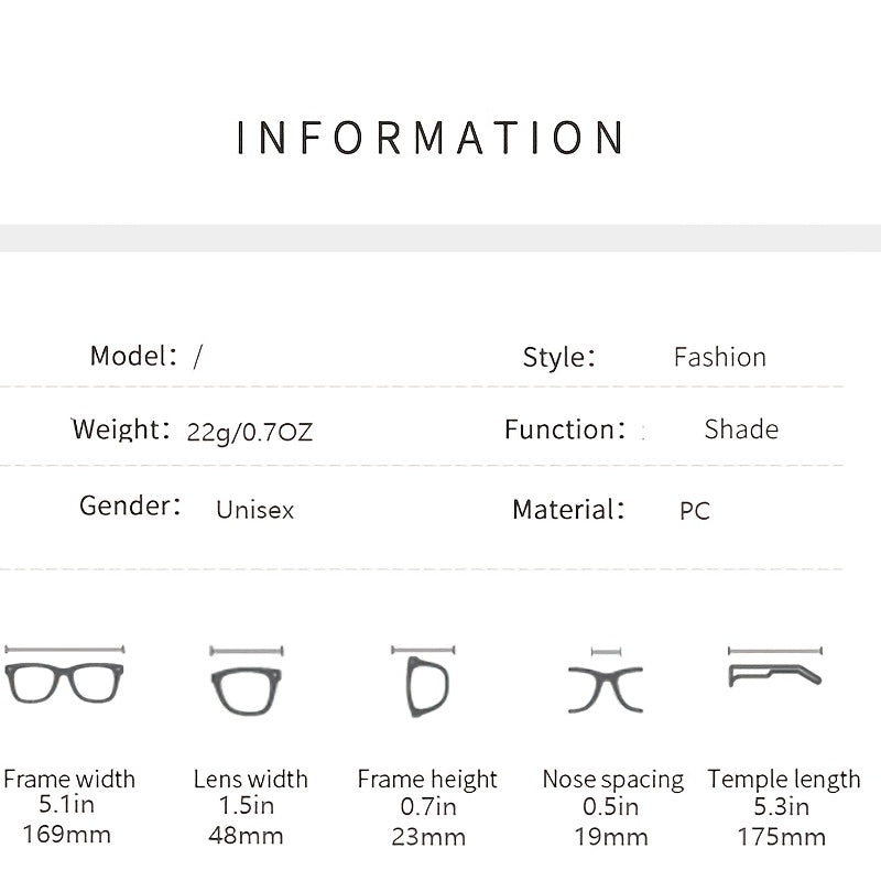 Y2K Cat Eye Sunglasses Vintage Square Sunshade Eyeglasses