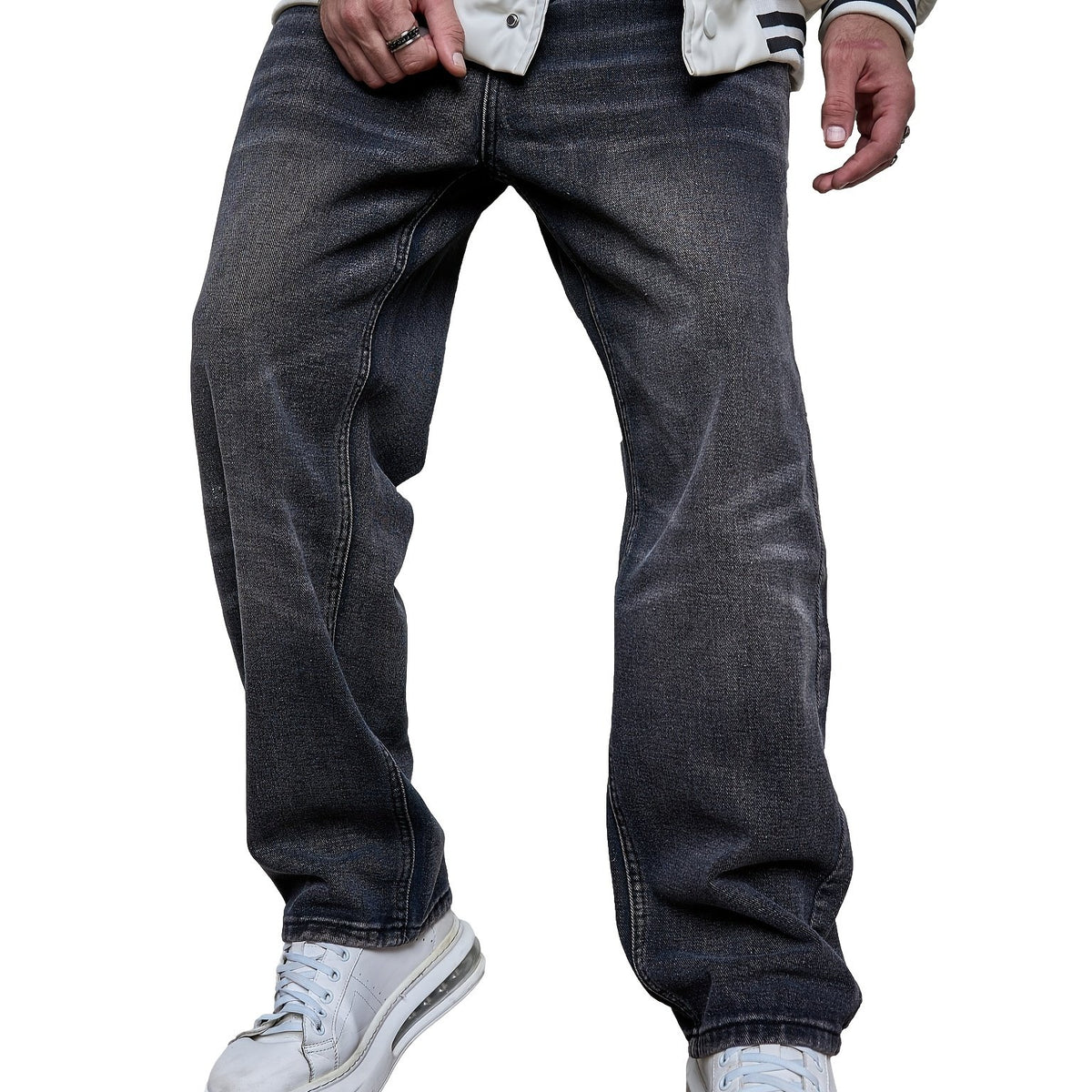 Vintage Mopping Jeans Men's Casual Denim Pants