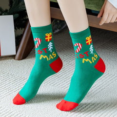 Christmas Socks Comfy & Mid Tube Socks Women's Stockings
