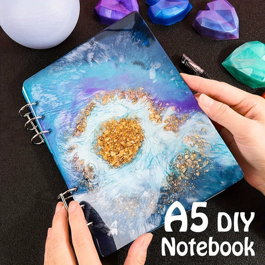3Pcs Notebook Cover Resin Casting Molds Kit For A5 A6 A7