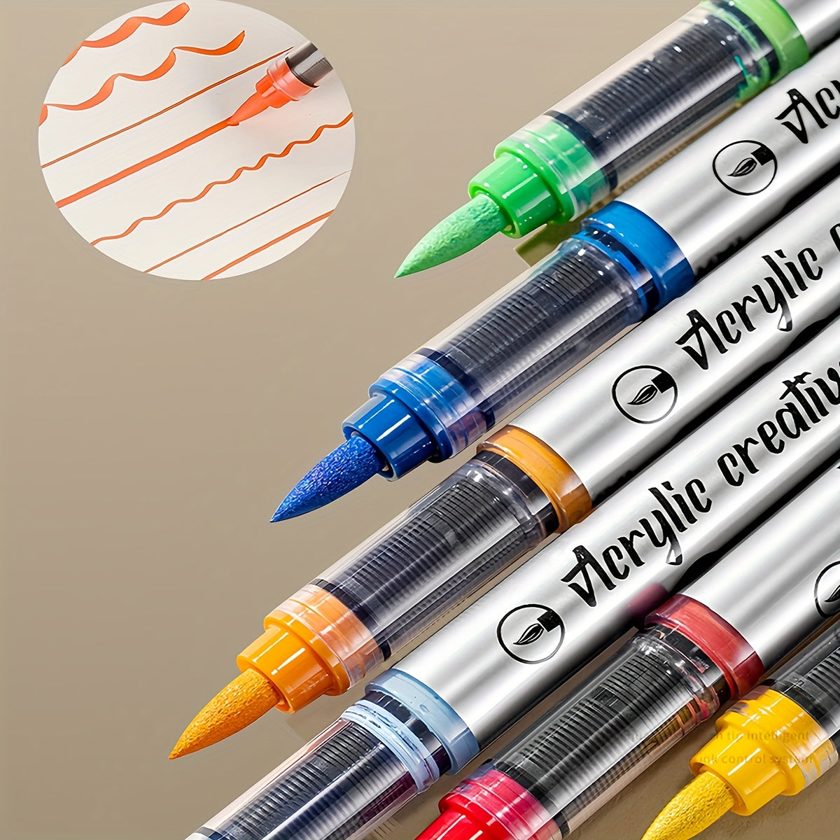 Soft Tip Permanent Art Pens Fine Brush Ink for Sketching and Painting