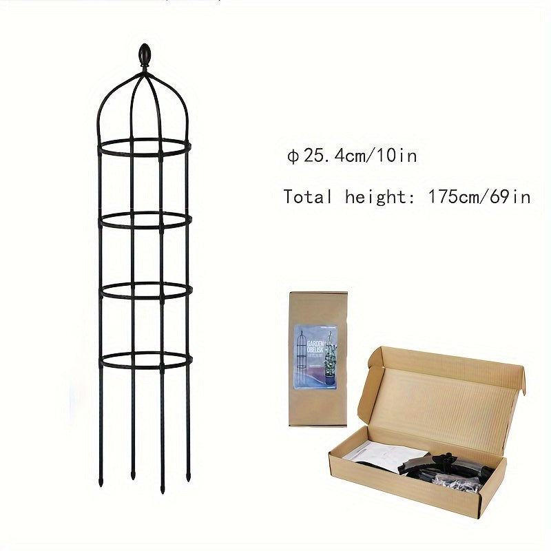Garden Obelisk 25 10in Iron Pipe Climbing Vine Flower Rack