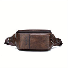 Men's Water Resistant Waist Bag Outdoor Crossbody Shoulder Bag