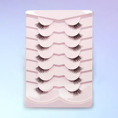 Long Thick Curly False Eyelashes: 7 Pairs