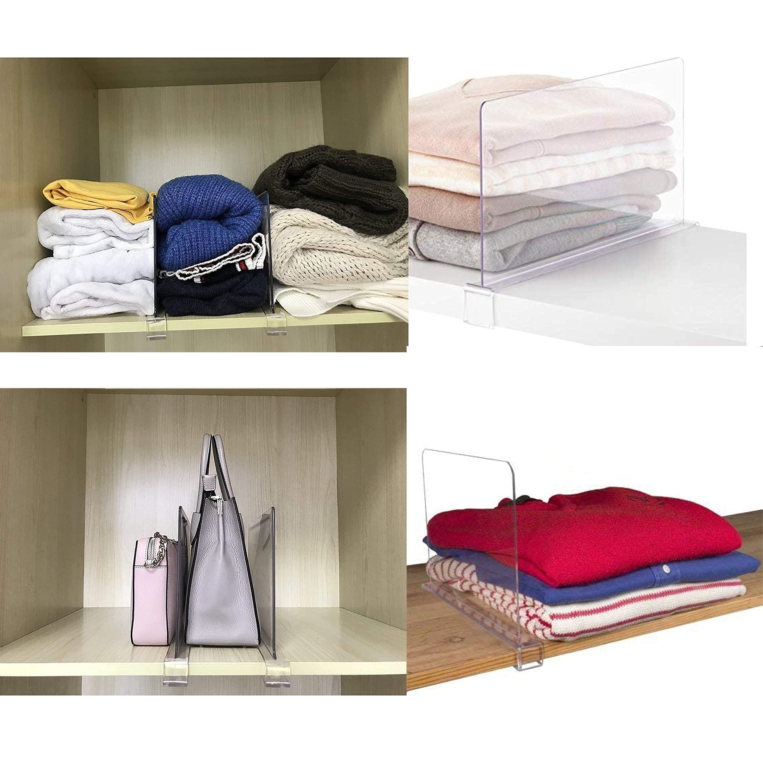 Detachable Storage Organizer with Plastic Shelves
