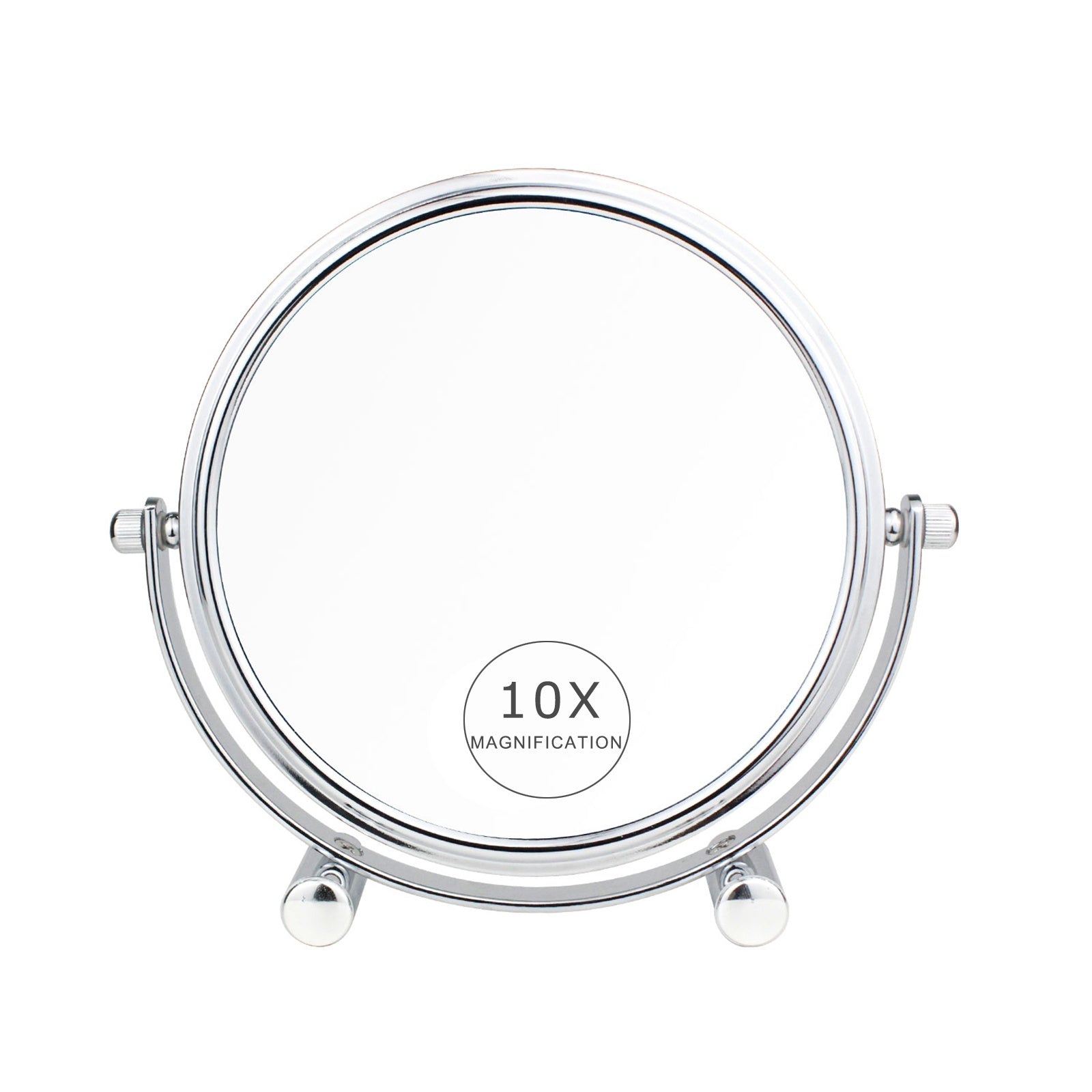 Double Sided 10X 1X Makeup Mirror with Stand