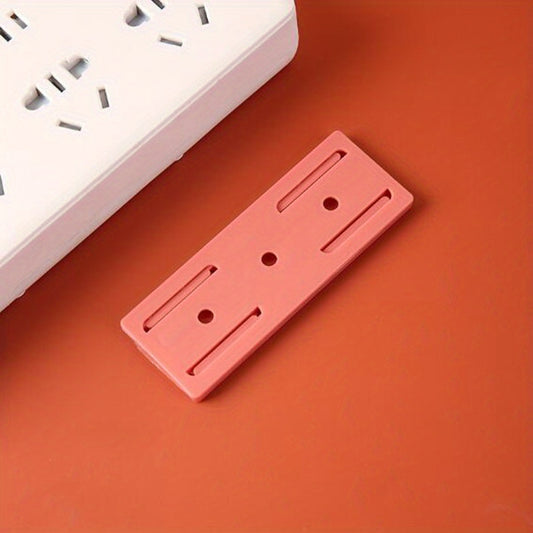 Self Adhesive Power Strip Holder Wall Hanging Organizer