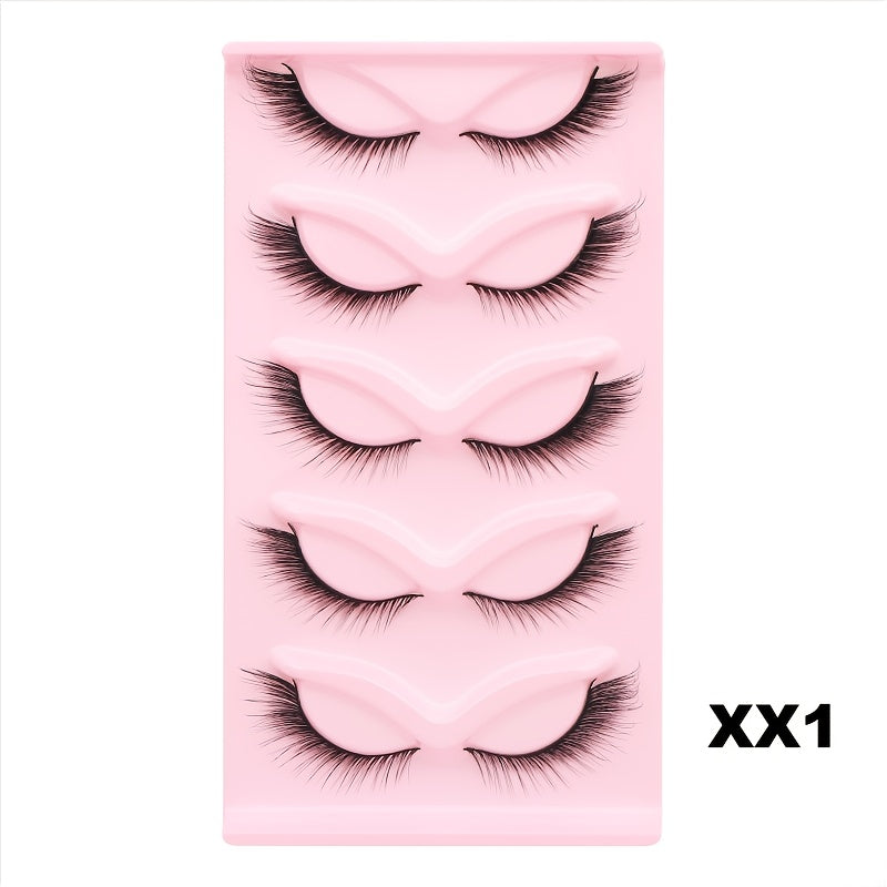 Cat Eye False Eyelashes Fox Eye Series Natural Thick Fluffy Lashes