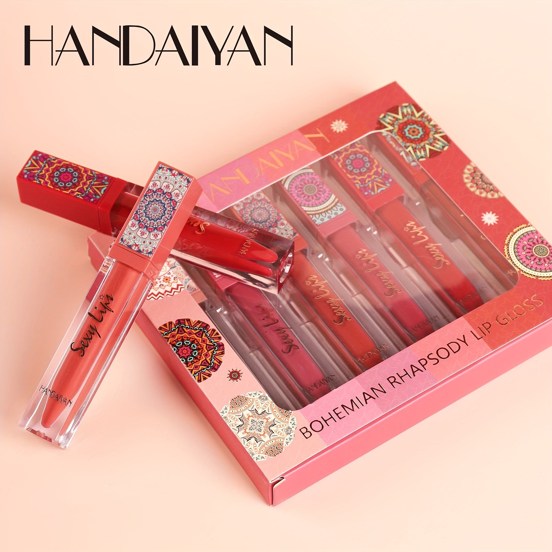 Bohemian Lipstick Set Matte Lip Glaze & Gloss