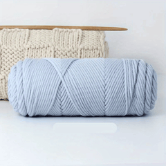 Soft Solid Cotton Yarn for Knitting DIY Handicrafts