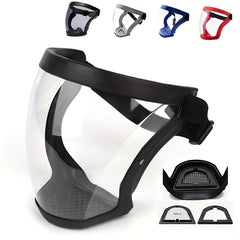Full Faceshield Reusable Anti-fog Safety Glasses Mask
