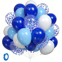 61pcs 30 Royal And Light Balloons Party Decorations