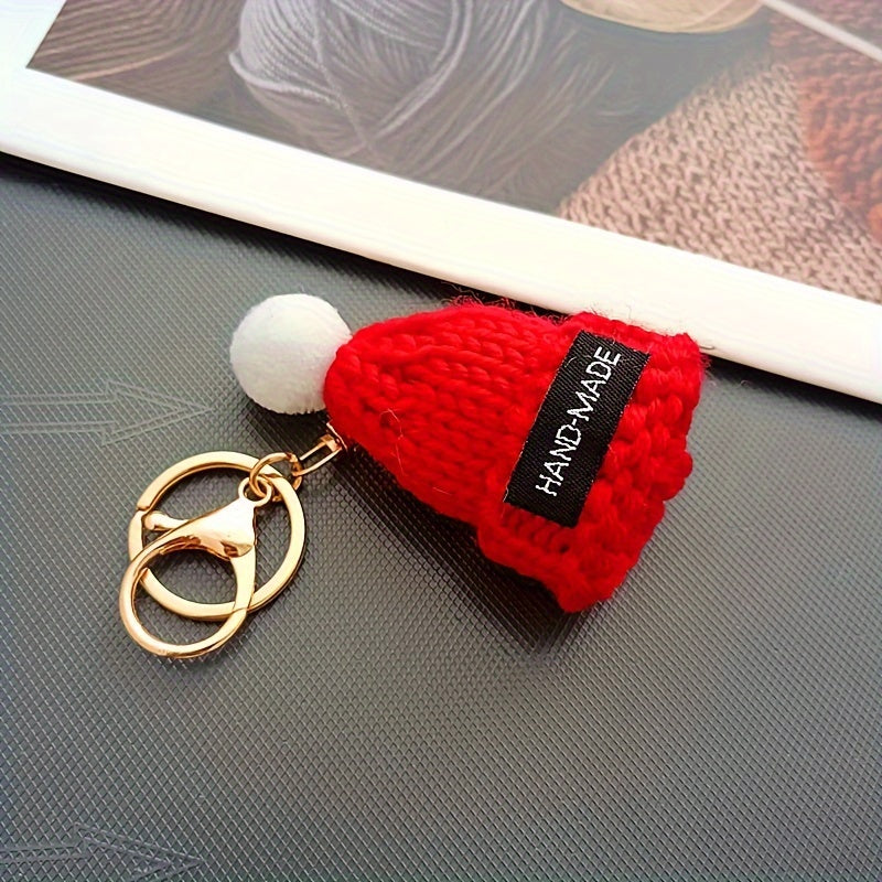Woolen Hat Key Chain Pendant Women's Bag Jewelry Charm