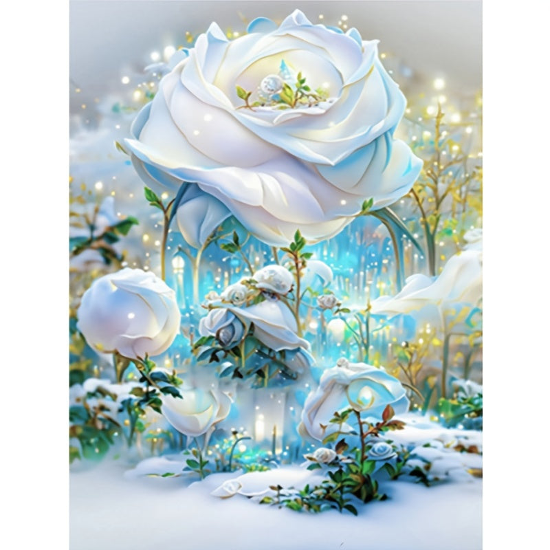 5D Arrival Art Rhinestone Diamond Painting Charm Rose Full Of Rhinjsones DIY