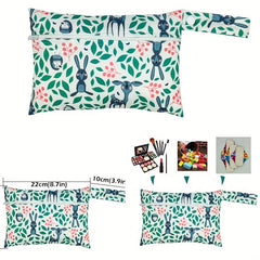 Printed Diaper Bag Diaper Storage Bag Cosmetic Storage Toy Storage Bag