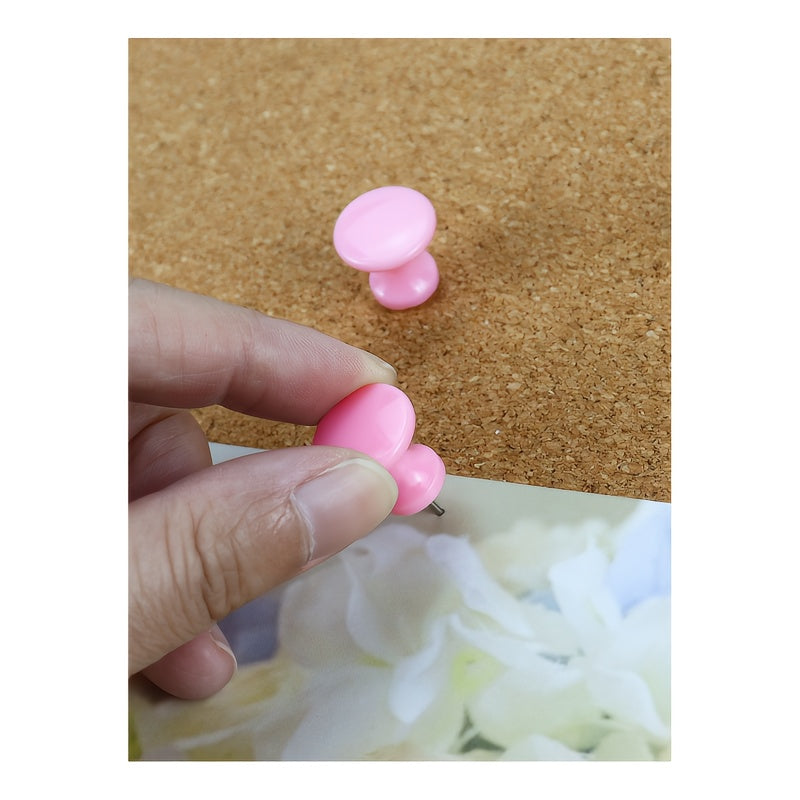 35pcs Macaron Racer Nails Small Fresh Colored Office Supplies