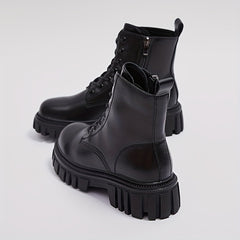 Women's Faux Leather Equestrian Boots