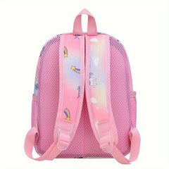 Children's Fantasy Princess Backpack With Side Net Pocket