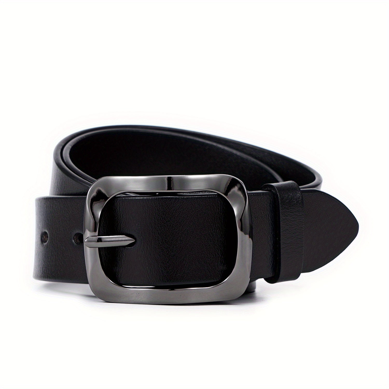 Men's Pin Buckle Cowhide Belt Casual Pants Belt