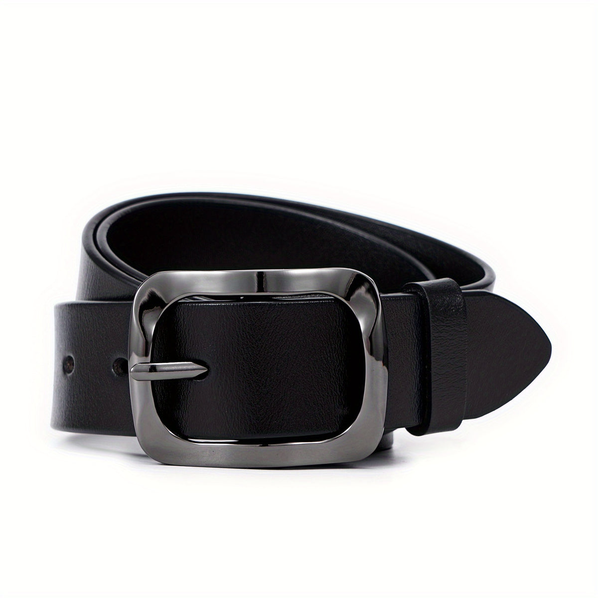 Men's Pin Buckle Cowhide Belt Casual Pants Belt