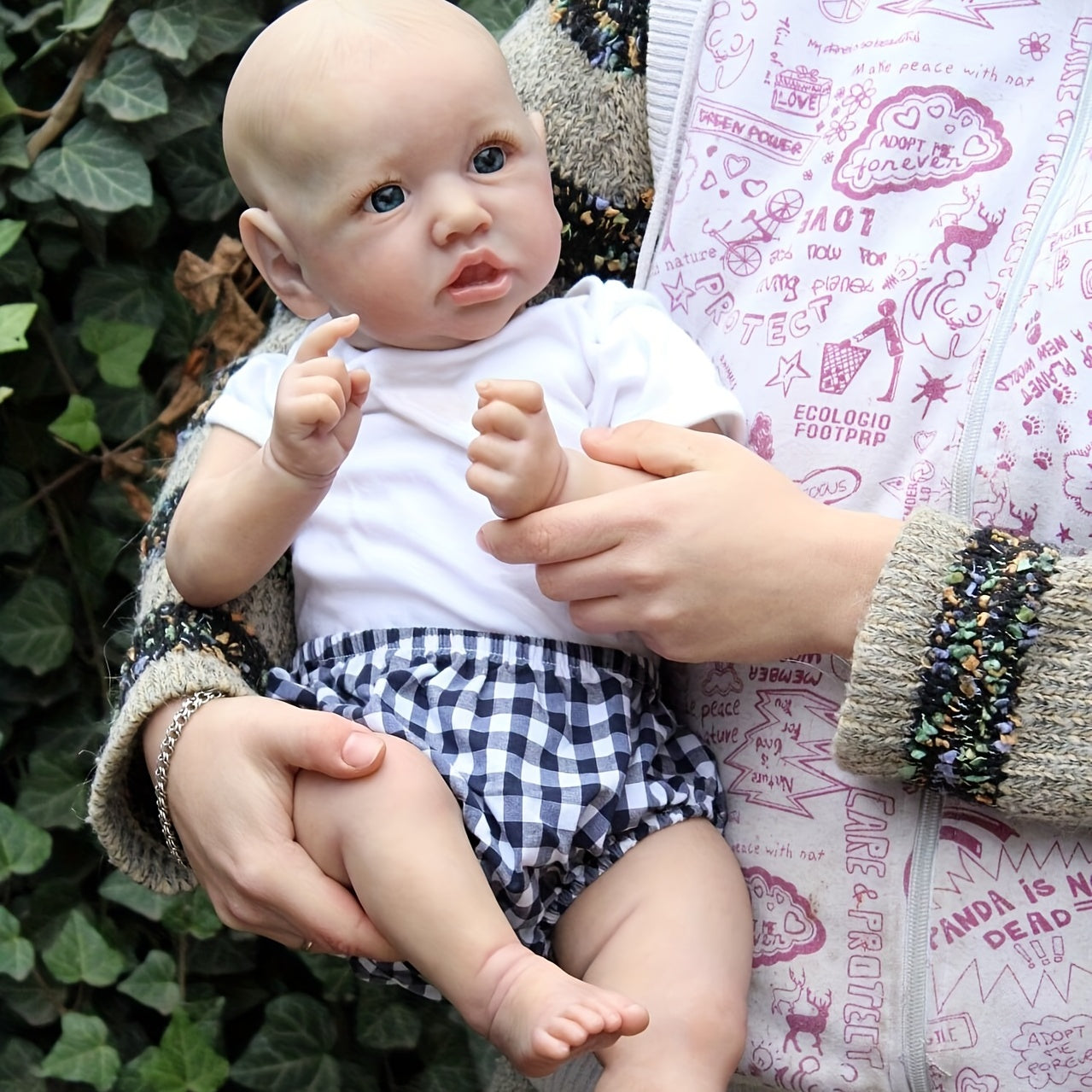 22" Reborn Baby Doll Full Vinyl Doll