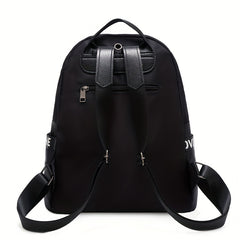 Minimalist Solid Backpack All Match Storage Bag Women's Rucksack