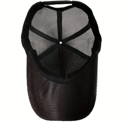 Mesh Wide Brim Sports Baseball Cap Fishing Cap Outdoor Sun Protection