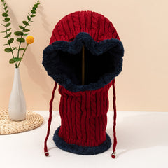 Balaclava Cap Ski Mask Knitted Hat Winter Hat Men Unisex Lined
