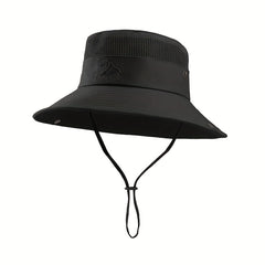 Breathable Mesh Top Bucket Hat for Outdoor Activities