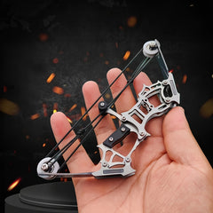 Mini Archery Bow Set Compound Bow Catapult Outdoor Fun Gift