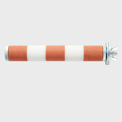 Colorful Striped Parrot Claw Grinding Rod for Bird Training