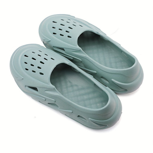 Men's Lightweight Summer Clogs Hollow Out Non Slip Garden Shoes