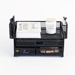Desktop File Rack Archive Data Drawer Type Metal Storage Cabinet