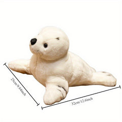 Seal Plush Toy Soft Animal Realistic Cartoon Ideal Gift