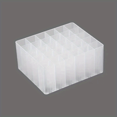 Marker Pen Storage Box Plastic Organizer 30 40 Grids Transparent Box