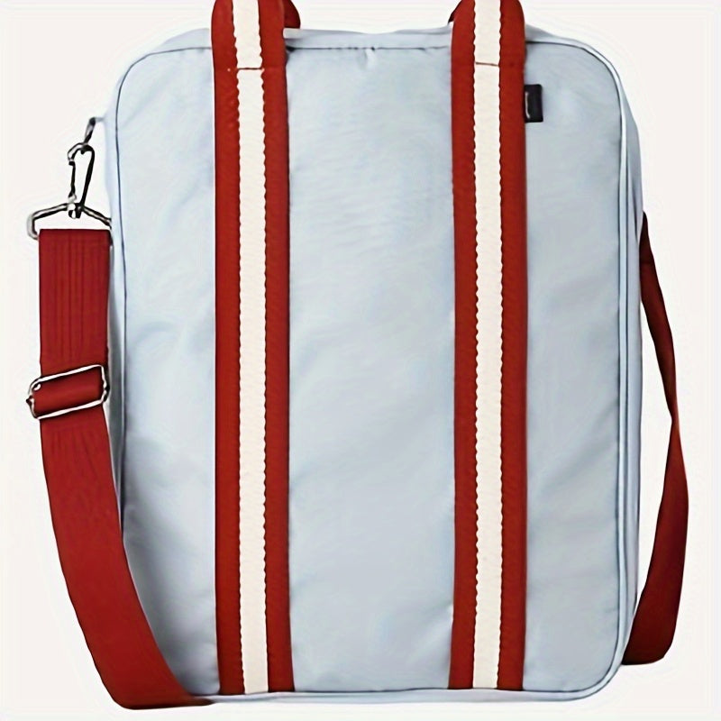 Hangable Nylon Travel Bag Large Capacity Portable Shoulder Crossbody Bag