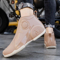 Men's Waterproof Non slip Rain Boots for Outdoor Work Fishing