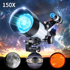 150X Zoom HD Astronomical Telescope with Tripod