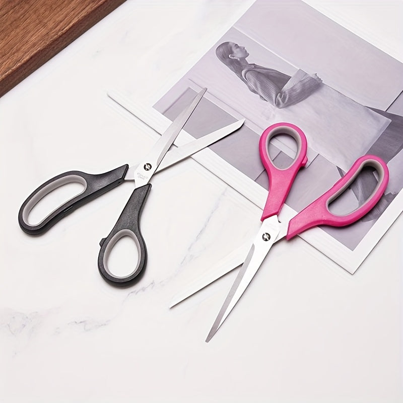 Stainless Steel Office Scissors Comfort Grip for Home & Tailoring Projects