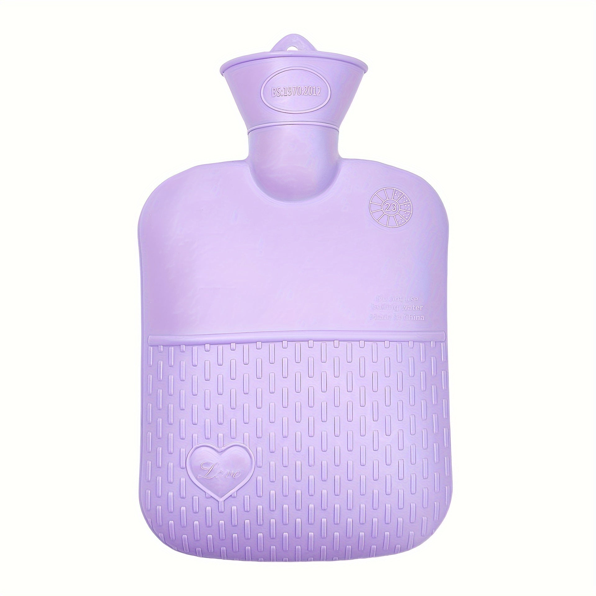Thickened PVC Liner Water Injection Hot Water Bag Hand Warmer