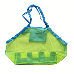 Foldable Portable Beach Toys & Clothes Storage Mesh Bag