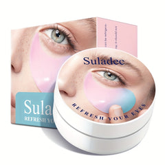 60Pcs Red Pomegranate Sakura Hyaluronic Acid Eye Gel Patch