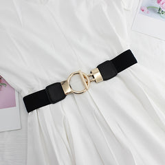 Thin Elastic Waistband Dress Skirt Belt Sweater Coat Accessory