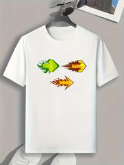 Arrows Pattern Print Men's Sports T-shirt